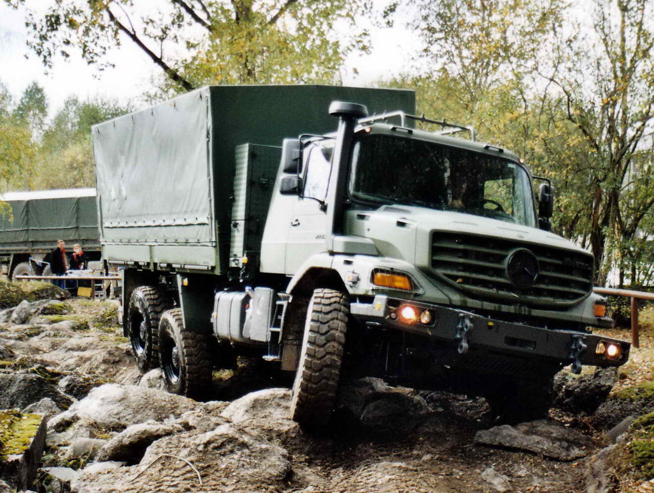 Mercedes Benz Zetros 6x6 автодом