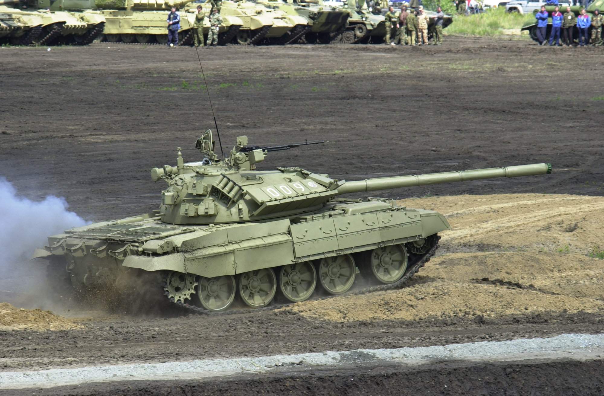 T-55 개량형 T-55M5 개량형 큰사진.