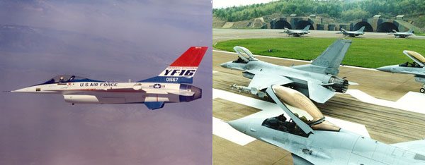 ()F-16  1974 2 ̱   ù ࿡ ߴ.<BR>
()F-16  1980뿡 츮  ԵǾ.