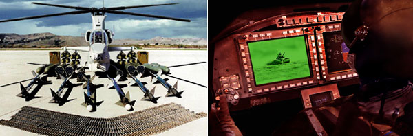 () AH-1Z ⿡ žǴ پ . <ó:  ︮ͻ> () AH-1Z ⿡  AAQ-30 ȣũ(Hawkeye)ǥġ. <ó:  ƾ>