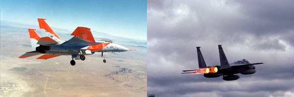 ()1972 7 27 ù ࿡  F-15A 1ȣ<br>
()F-15  ̷ 60  10,000m  ϴ.