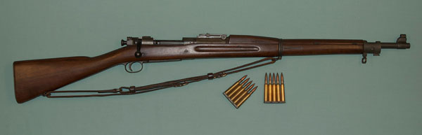 ̱ 20 ʿ ϴ M1903 ʵ(Springfield) Ѱ 7.6263mm ʵź <ó: (cc) Curiosandrelics at Wikimedia.org>