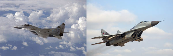 ()  MiG-29     ϰ Ǹ鼭     .  Ͽ ϱ⿡  ʴٰ ǴܵǾ ̵ 忡 ǸŵǾ.<br>
()R-60  ̻ ϰ ̷    MiG-29.    ÿ F-15C   Ϲ  Ͽ. ó (cc) Krasimir Grozev>