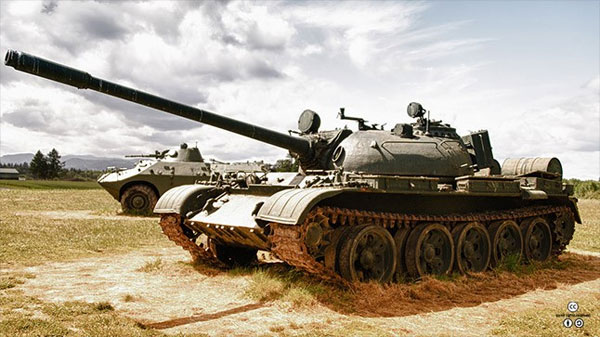 T-55(T-54/55).     ̴. <ó: (cc) Eric Kilby at Frickr>