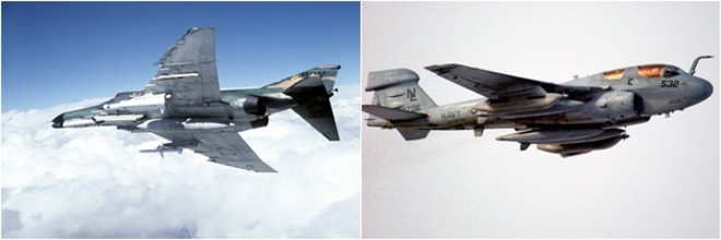 1.  ̶ũ   ̻ ϴµ   F-4G б <ó  >
2. EA-6B    A-6 ݱ⸦  ߵǾ <ó  ر>