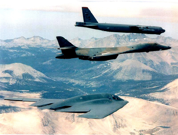   3ѻ B-52, B-1, B-2 