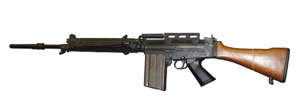 FN FAL ڵ. 7.62mm ź ϱ  źâ ũ. 