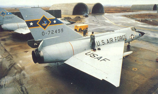 1969 11 15Ϻ 1970 5 1ϱ 꿡 ֵ 95ݱ  F-106A Ÿ Ʈ. <ó: Rollan Yocum Collection>