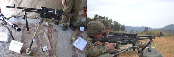 ()FN MAG پ ӹ   ִ ٸ̴.<br>
() غ M240G