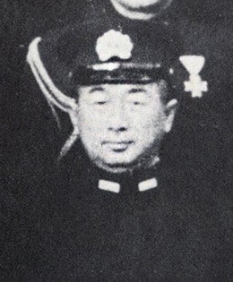 니시무라 쇼치 중장. 수리가오 해협에서 전사했다. 