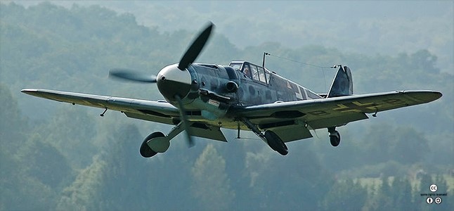 ı Bf 109G.  ħϴ ձ ݱ⸦ ϱ  뵵  ԵǾ. <ó: (cc) Kogo at Wikipedia.org> 
