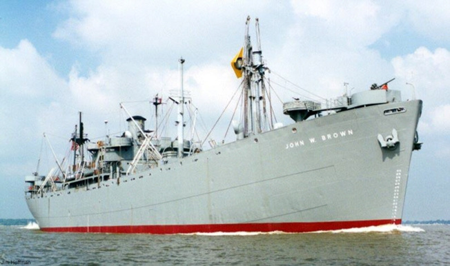    Ȱ Ƽ  ϳ  W. (SS John W. Brown)ȣ.  ڹ ǰ ִ. <ó: (c) Project Liberty Ship at Wikimedia.org> 