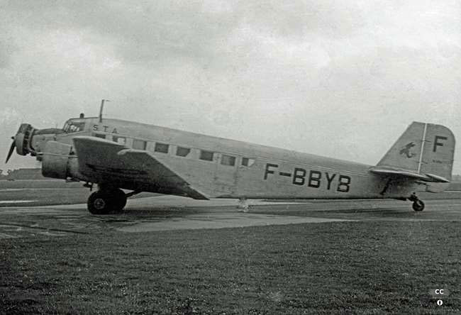 Ȱ  ⿴  Ju 52  ŷ  A.A.C.1̶ ̸ 415⸦  ߴ. <ó: (cc) RuthAS at Wikimedia.org>