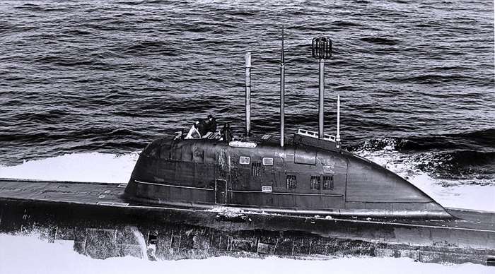 개량형 빅터 II급 공격원잠(프로젝트 671RT)은 1972년부터 7척이 배치되었다. <출처 : 미 국방부>