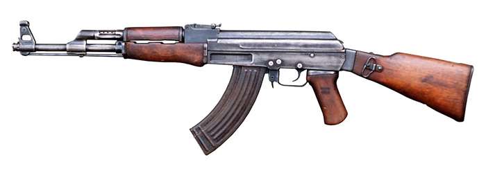 AK-47 소총 <출처:Public Domain>