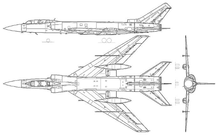 Tu-28 鵵. ݱ⸦  ź Ŵ ü ӿ   λ̴. <ó: (cc) Kaboldy at wikimedia.org>