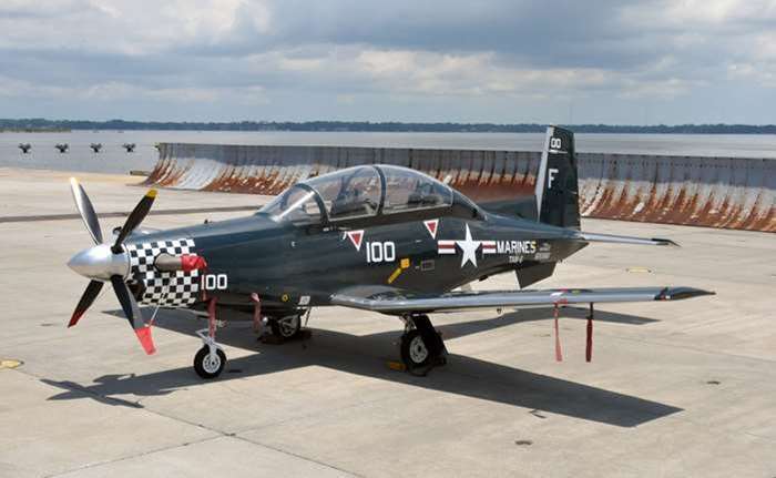  ر T-6A ػ II ⺻Ʒñ <ó : U.S. Navy photo by Vic Pitts>