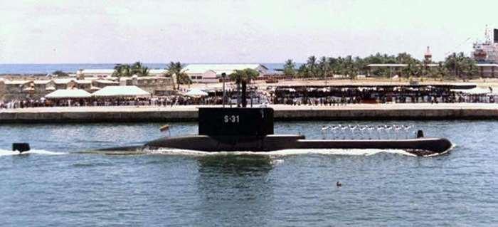 베네수엘라 해군의 사발로급 잠수함 S-31 사발로 <출처 : cmano-db.com>