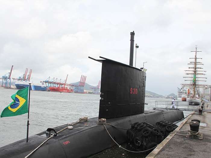 브라질 해군의 투피급 잠수함 S-30 투피 <출처 : marinha.mil.br>