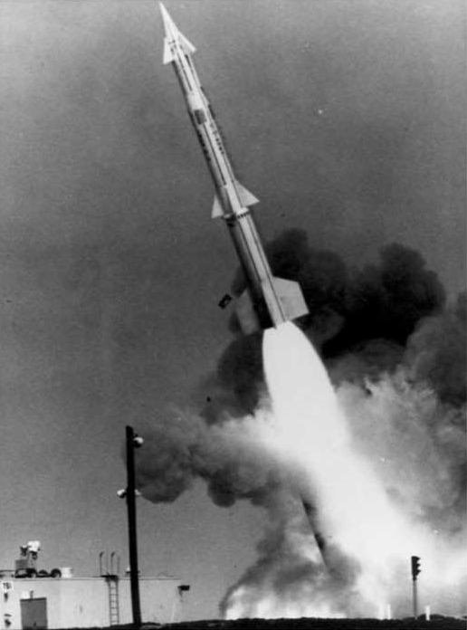 미국 최초의 탄도탄요격 핵미사일 LIM-49 스파르탄 <출처: Public Domain>