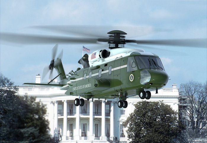 차기 미 대통령 전용 헬리콥터 마린 원 VH-92A 아티스트 랜더링 <출처 : 미 해군>