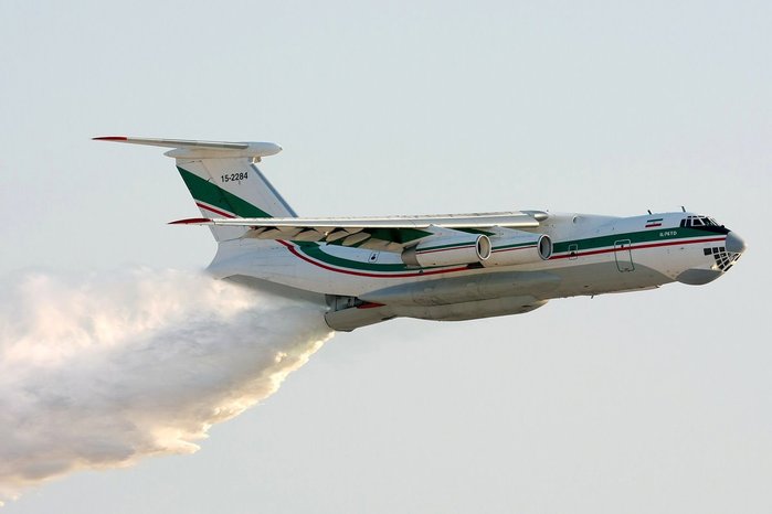 ̶ ̽  Ҽ Il-76TD . ȭ   () ŰƮ ϰ ȭ۾ ÿ  ̴. <ó: Wikimedia Commons/ Shahram Sharifi>