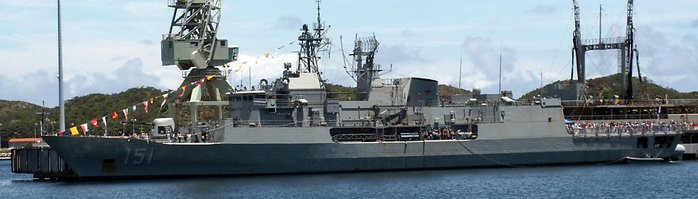 ۱ ȣ 2 ַŸ(FFH-151 HMAS Arunta). Ͽ  MEKO 200 ȣ ⺻   Ÿ ִ. <ó : Nachoman-au at wikimedia.org>