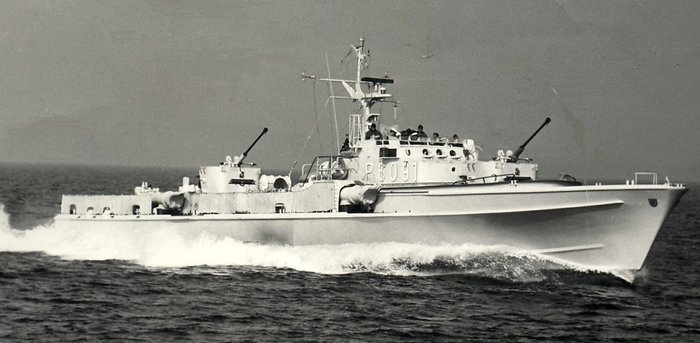 2차 대전 이후 독일 해군이 재창설되면서 방어전력으로 활약한 140형 어뢰정 <출처 : OTRS at wikimedia.org>