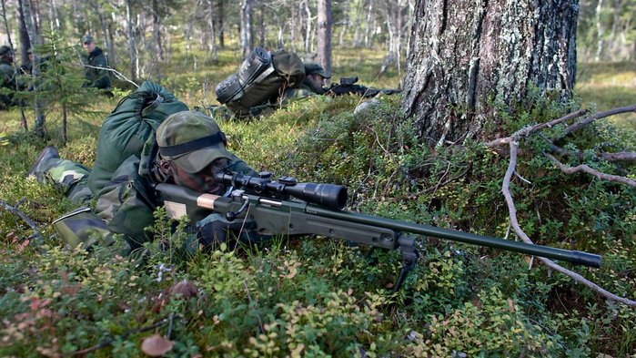 스웨덴 군의 요구에 따라 등장한 아크틱 워페어(AW)는 결국 PSG90으로 채용되었다. <출처: 스웨덴 국방부>