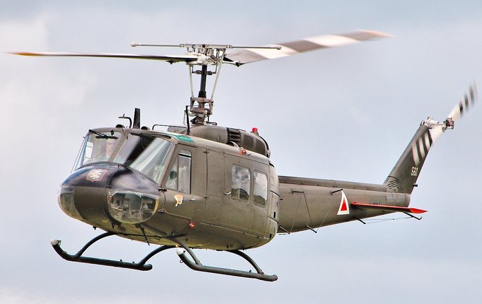 벨 UH-1H 헬리콥터 <출처 : Airwolfhound at wikimedia.org>