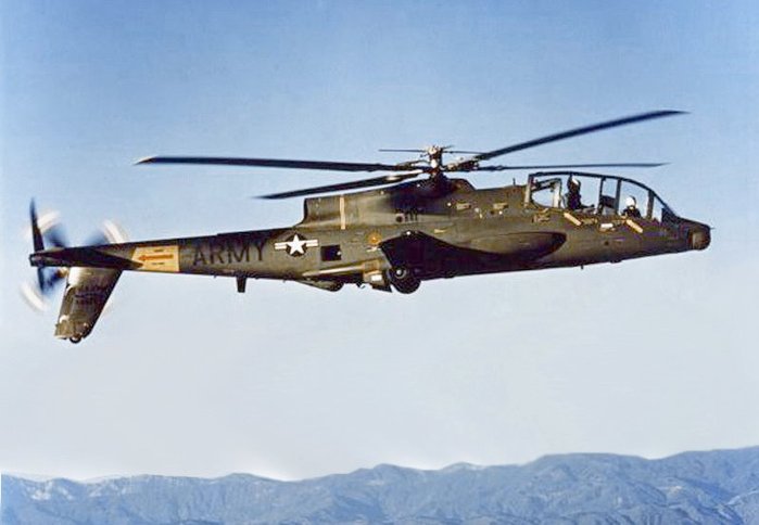 
록히드 AH-56 공격헬기 <출처 : William Pretrina at wikimedia.org>