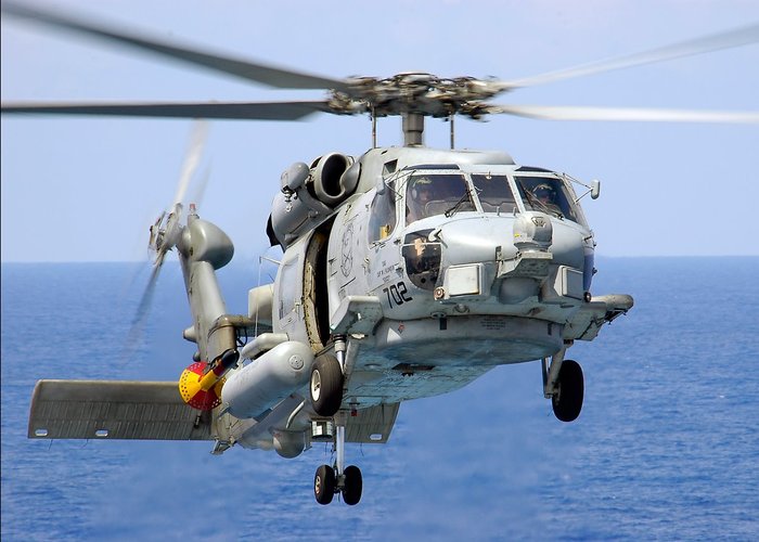 미 해군 SH-60B 대잠헬리콥터 <출처 : public domain>