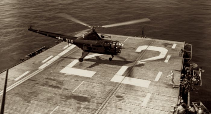 ȣװ CVE-122 ȶ(Palau)Կ Ŀ 2ȣ (Operation Packard II)  HO3S-1  <ó :  غ>