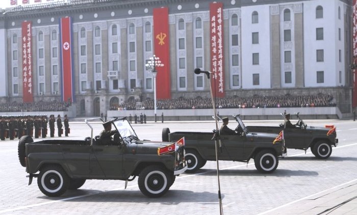 북한군의 UAZ-469 <출처: Public Domain>