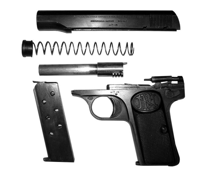 FN M1910 ص . ʷ  ѿ δ  ߵǾ. <ó: (cc) Hmaag at Wikimedia.org >