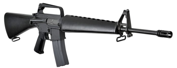 M16A1  <ó: Public Domain>