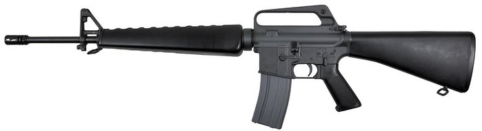 M16A1  <ó: Public Domain>
