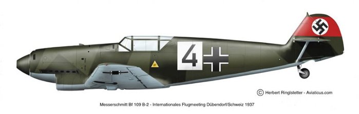 Bf 109B <ó: (cc) Herbert Ringlstetter at Wikimedia.org >