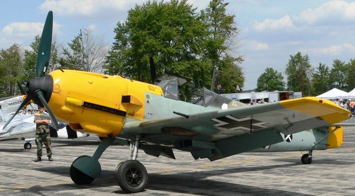 Bf 109E-4 <ó: Public Domain >