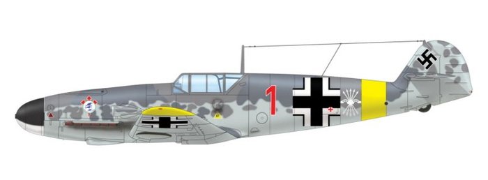 Bf 109F-2 <ó: (cc) Martin Čížek at Wikimedia.org >