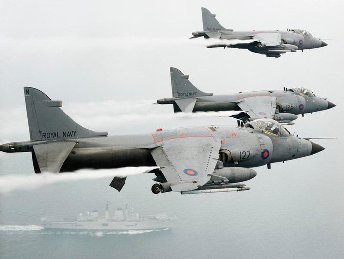  ر  ظ(Sea Harrier)  <ó :  ر>