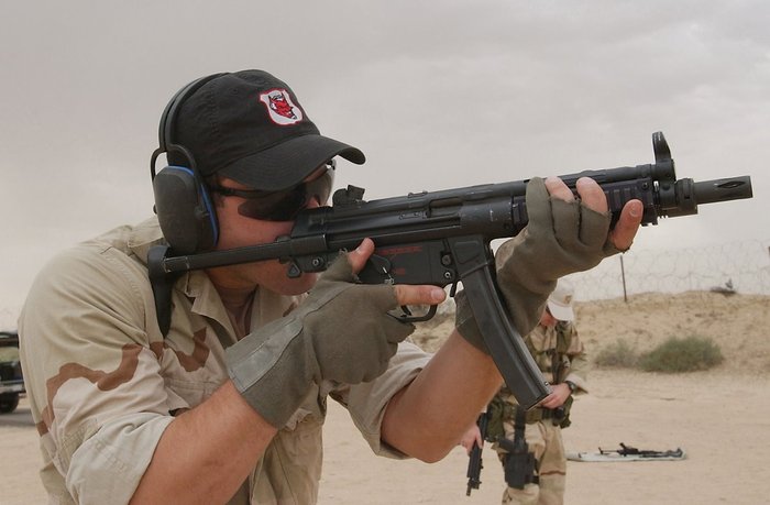 
미 해군을 위해 개발된 MP5-N 기관단총의 모습 <출처: 미 국방부>