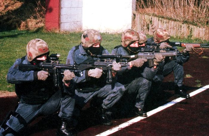 MP5 ݿ  GSG9   <ó: Bundesgrenzschutz>