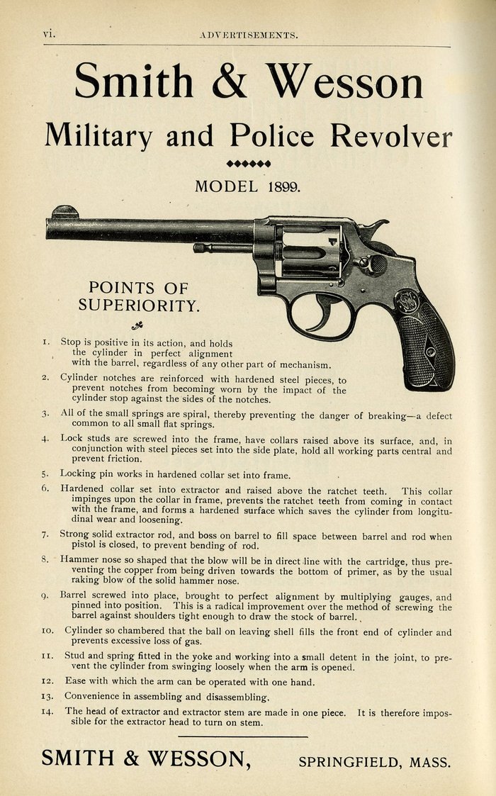̽& .38 и͸&  1899  <ó: Smith & Wesson>
