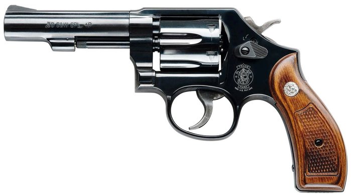 현대화된 스미스 & 웨슨 모델 10 밀리터리 & 폴리스 리볼버 <출처: Smith & Wesson>