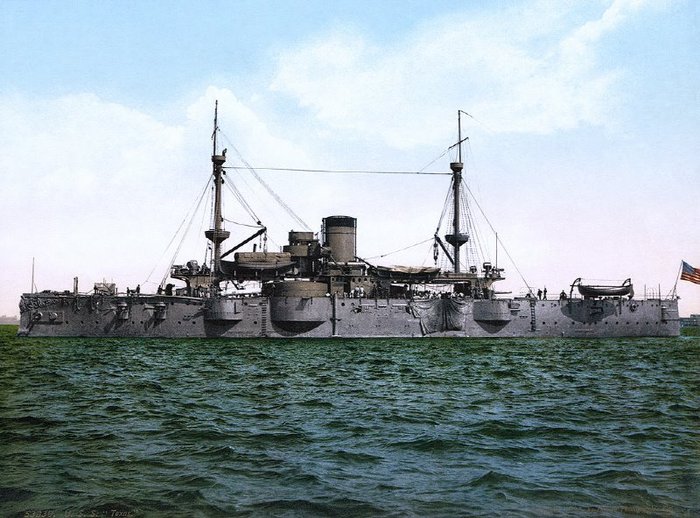 1892   巹Ʈ   ر ػ罺(USS Texas) <ó: Public Domain >