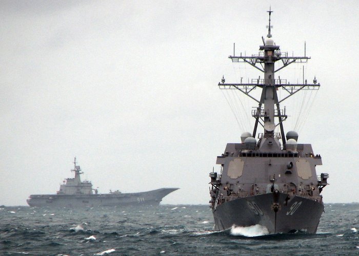 2009 ± ǽõ īƮ(CARAT) տ  Կ ± ոر ¥ ԰  ر  ä(USS Chaffee, DDG-90. <ó: US Naval and Heritage Command>