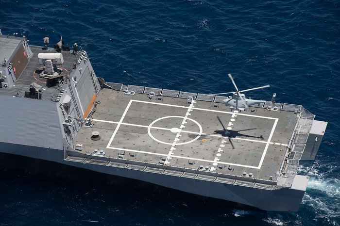 35  ػ (HSM-35) Ҽ ̾īƮ  밡  (USS Freedom, LCS-1) ఩ǿ   . ش ü ĶϾ ؾȿ ػ  ӽð˻(VBSS: Visit/Board/Search/Seizure) Ʒÿ  ̾, ̶ ó  Կ ߴ. <ó:  ر>