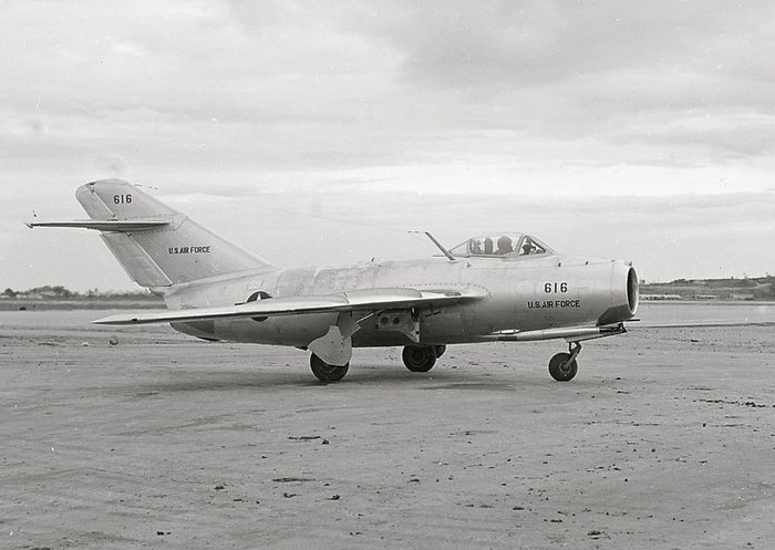 1953 9 ѱ ݼ  ͼ    MiG-15 ̱  ϰ  ̴. MiG-15  ̱     ҷÿ  Ϸ ° ƴϾ. < Public Domain >