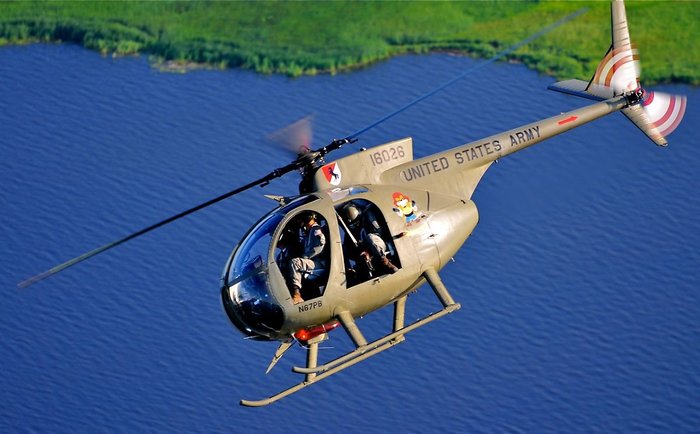 최초의 리틀버드는 OH-6A LOH를 개수한 모델이었다. <출처: Tradewind Int'l, LLC>
